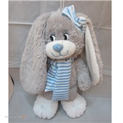 Кролик с шарфом 26 см. 30157