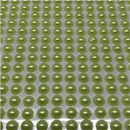 Стикеры полубусины 6мм, желтый