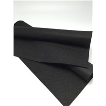 Фетр Skroll в рулоне ширина 100см намотка 50м, жесткий (Hard), толщина 1мм цвет №060 (black)