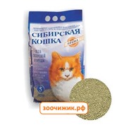 Минеральный комкующийся наполнитель Сибирская кошка "Прима" для кошек 5л