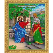 Вышивка бисером 8436 "Беседа Иисуса с Самарианкой"