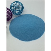 Песок декоративный цветной упаковка 200 грамм. Цвет: голубой (light blue)