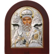 Икона "св. Николай Чудотворец" на дереве