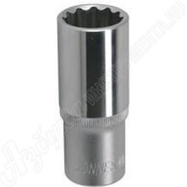 Головка торцевая глубокая 12-гранная (1/2"DR; 14 мм), JONNESWAY, S04HD4714