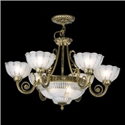 				Linvel LV 8058/6+3 E27 черное золото Люстра