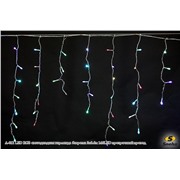  Sneha A-012 LED RGB светодиодная гирлянда "бахрома" 3x0.6м 140LED прозрачный провод