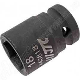 Головка торцевая ударная шестигранная 1/2", 18 мм, JTC, JTC-443818