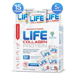 Саше-пакет 30 г. Протеин с высоким содержанием гидролизованного коллагена. Protein + Collagen, ВЫБЕРИ ВКУС.