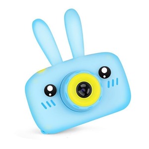 Детский фотоаппарат CARTOON DIGITAL Зайка голубой