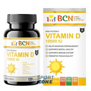 Витамин Д3 BCN, 10 000 ME, 120 капс.
