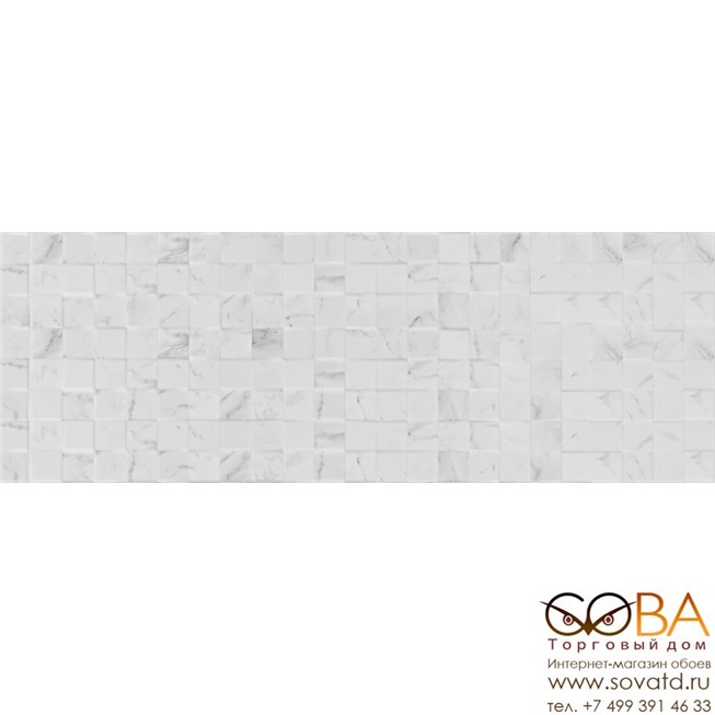 Керамическая плитка Porcelanosa Marmol Carrara Mosaico Blanco (31.6x90)см P3470555 (Испания) купить по лучшей цене в интернет магазине стильных обоев Сова ТД. Доставка по Москве, МО и всей России