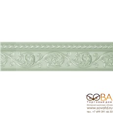 Бордюр Carmen  Moldura Yara Verde Pastel 4х15 купить по лучшей цене в интернет магазине стильных обоев Сова ТД. Доставка по Москве, МО и всей России