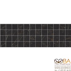 Декор Royal  мозаичный чёрный MM60074 20х60 купить по лучшей цене в интернет магазине стильных обоев Сова ТД. Доставка по Москве, МО и всей России