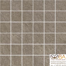 Мозаика Vitra  Napoli Коричневый R10 7РЕК (5*5) 30х30 купить по лучшей цене в интернет магазине стильных обоев Сова ТД. Доставка по Москве, МО и всей России