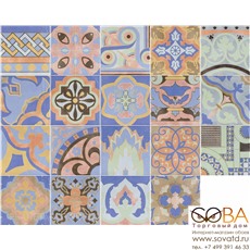 Керамогранит Pamesa  Cr.Empoli Skyblue 22.3 x 22.3 купить по лучшей цене в интернет магазине стильных обоев Сова ТД. Доставка по Москве, МО и всей России