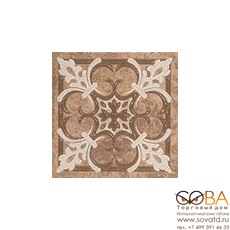 Бордюр Soul dark brown 01  10,7х10,7 купить по лучшей цене в интернет магазине стильных обоев Сова ТД. Доставка по Москве, МО и всей России