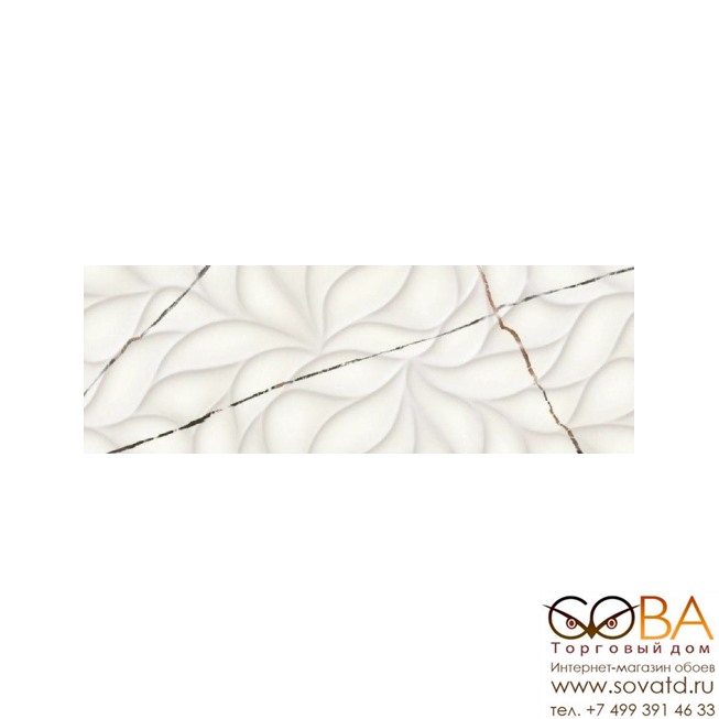 Керамическая плитка Eletto Ceramica Bianco Covelano Bianco Covelano Stuttura 24.2x70 (24.2x70)см 508151101 (Россия) купить по лучшей цене в интернет магазине стильных обоев Сова ТД. Доставка по Москве, МО и всей России