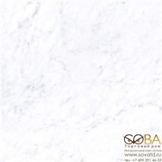 Керамогранит Marmori  Каррара Белый K946537LPR 60x60 купить по лучшей цене в интернет магазине стильных обоев Сова ТД. Доставка по Москве, МО и всей России