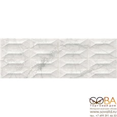 Плитка Marazzi  Marbleplay Statuarietto Struttura Gem 3D Rett. 30х90 купить по лучшей цене в интернет магазине стильных обоев Сова ТД. Доставка по Москве, МО и всей России