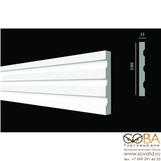 Лепнина Decor-Dizayn Пилястра DD201 купить по лучшей цене в интернет магазине стильных обоев Сова ТД. Доставка по Москве, МО и всей России