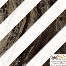 Керамогранит Marazzi  Allmarble Decoro Lux Lasa-Raffaello-Frappuccino 60х60 купить по лучшей цене в интернет магазине стильных обоев Сова ТД. Доставка по Москве, МО и всей России