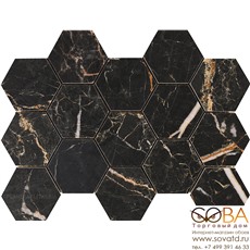 Мозаика Pamesa  Malla Hex Cr Lux Laurants Brown 22.5 x 32.5 купить по лучшей цене в интернет магазине стильных обоев Сова ТД. Доставка по Москве, МО и всей России