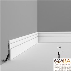 Плинтус Orac Decor SX180 Modern купить по лучшей цене в интернет магазине стильных обоев Сова ТД. Доставка по Москве, МО и всей России