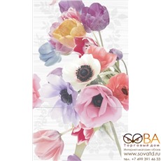 Панно Dec Anemonas Panno ( из 3-х шт) КПН16Anemonas 75х45 купить по лучшей цене в интернет магазине стильных обоев Сова ТД. Доставка по Москве, МО и всей России