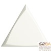 Керамическая плитка ZYX Evoke Triangle Channel White Matt (15x17)см 218249 (Испания), интернет-магазин Sportcoast.ru