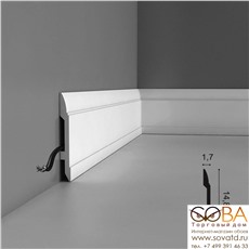 Плинтус Orac Decor SX104 Axxent купить по лучшей цене в интернет магазине стильных обоев Сова ТД. Доставка по Москве, МО и всей России
