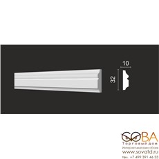 Лепнина Decor-Dizayn Молдинг DD603 купить по лучшей цене в интернет магазине стильных обоев Сова ТД. Доставка по Москве, МО и всей России