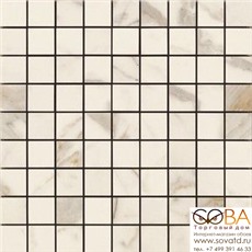 Мозаика Ragno  Bistrot Mosaico Calacatta Michelangelo Soft 30x30 купить по лучшей цене в интернет магазине стильных обоев Сова ТД. Доставка по Москве, МО и всей России
