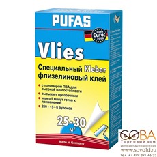 Клей Pufas флизелиновый купить по лучшей цене в интернет магазине стильных обоев Сова ТД. Доставка по Москве, МО и всей России
