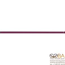 Плитка Universal Glass спецэлемент стеклянный, пурпурный (UG1L221) 2x60 Сорт 1 купить по лучшей цене в интернет магазине стильных обоев Сова ТД. Доставка по Москве, МО и всей России