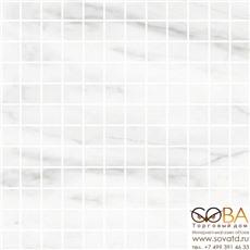 Мозаика Marazzi  Marbleplay Mosaico White 30x30 купить по лучшей цене в интернет магазине стильных обоев Сова ТД. Доставка по Москве, МО и всей России