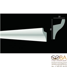 Лепнина Decor-Dizayn Профиль DD506 купить по лучшей цене в интернет магазине стильных обоев Сова ТД. Доставка по Москве, МО и всей России