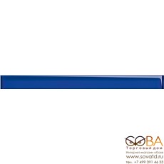 Плитка (UG1H031) спецэлемент стеклянный: Universal Glass, синий, 4x45, Сорт1 купить по лучшей цене в интернет магазине стильных обоев Сова ТД. Доставка по Москве, МО и всей России