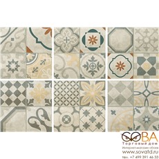 Керамогранит Артворк Пэчворк 30х30 микс купить по лучшей цене в интернет магазине стильных обоев Сова ТД. Доставка по Москве, МО и всей России