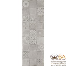 Декор Marazzi Плитка Materika Decoro Grigio 40х120 купить по лучшей цене в интернет магазине стильных обоев Сова ТД. Доставка по Москве, МО и всей России