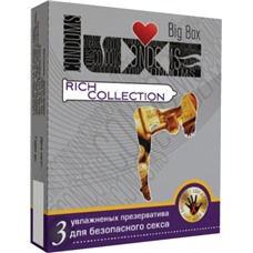 Презервативы LUXE №3  Big Box Rich Collection