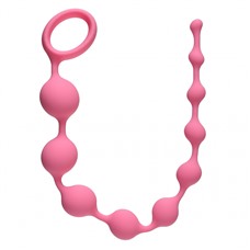 Анальная цепочка Long Pleasure Chain Pink 35 см