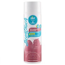 Массажный лосьон с ароматом клубники pjur SPA Scentouch Strawberry Massage Lotion - 200 мл.