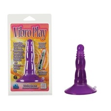 Анальная пробка с вибрацией Vibro Play Purple 0390-14CDSE