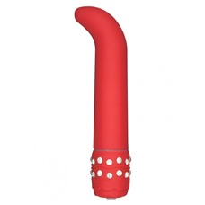 Массажер CRYSTAL G-SPOT VIBE RED 10072TJ