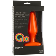 Анальная пробка GLO Thick Orange 7050-08BXDJ