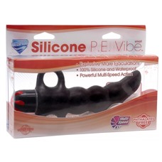 Стимулятор простаты Silicone P.E. Vibe Small Black 270223PD