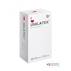 Презервативы Unilatex Ultrathin 12шт+3 шт в подарок 3015Un