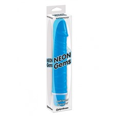 Вибратор NEON GEMS BLUE 141314PD