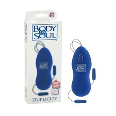 Вибромассажер BODY&SOUL DUPLICITY BLUE 0044-75BXSE