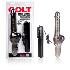 Анальный вибромассажер COLT Big Vibe 6903-03BXSE